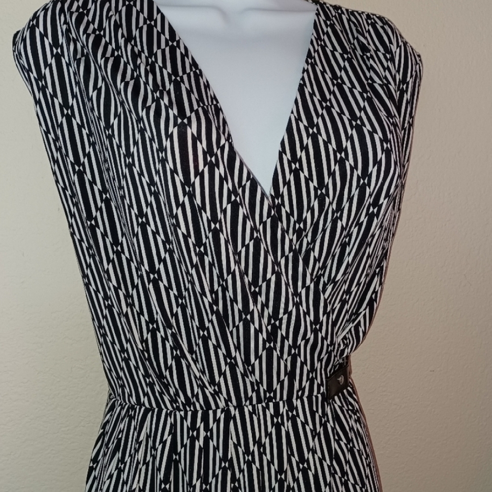 Michael Kors faux wrap dress M